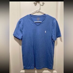 Polo by Ralph Lauren Men's Short Sleeve Blue Tee
